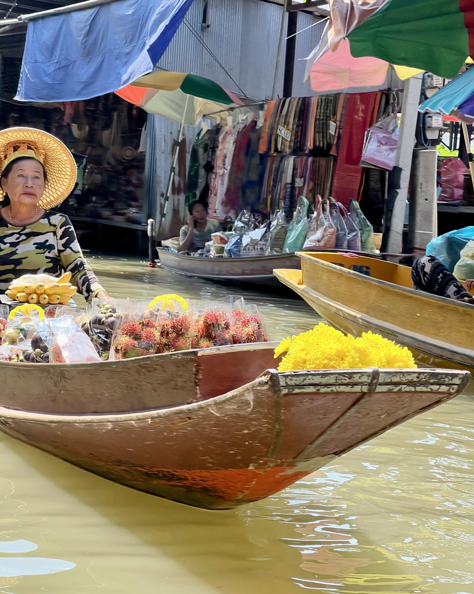 Marché Flottant Damnoensaduak